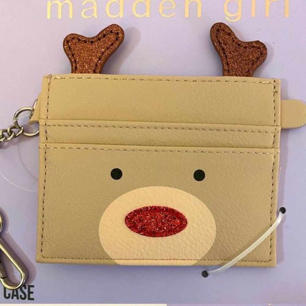 Madden Girl Women's Mini Card Holder Wallet,  NWT